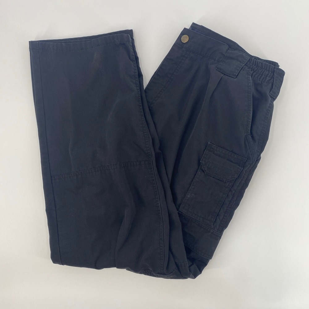 5.11 Tactical Taclite‎ Pro Cargo Pants Mens Tag 38x32 Fits 34x30 Black Ripstop